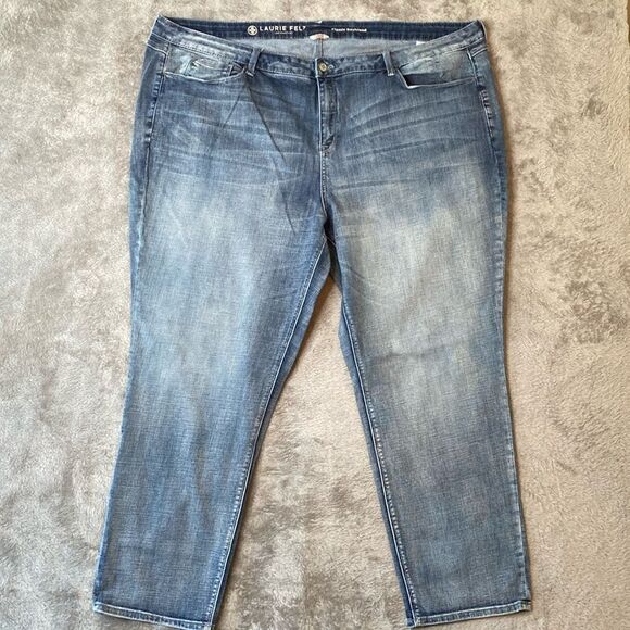 Laurie Felt Classic Boyfriend Jeans Size 28W - Picture 1 of 11